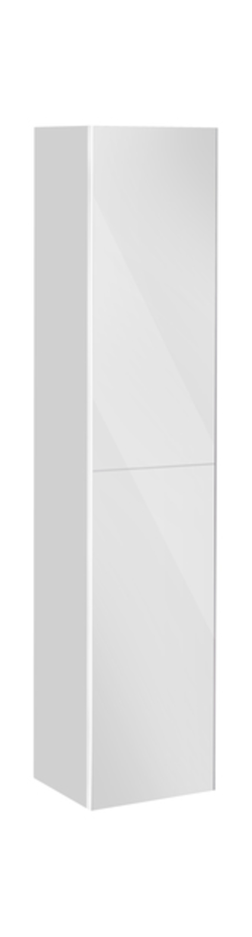 KEUCO ROYAL REFLEX Hochschrank, 1-türig, Anschlag rechts, mit Wäschekorb, 350x1670x335mm, 34031220002