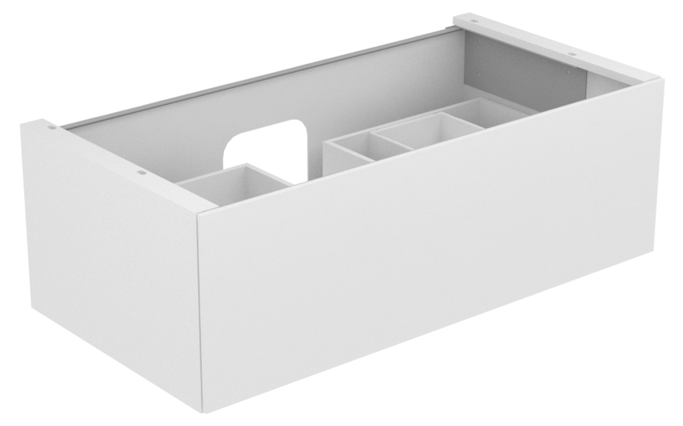 KEUCO EDITION 11 Waschtischunterschrank, 1 Frontauszug, mit LED-Innenbeleuchtung, 1050x350x535mm, 31351330100