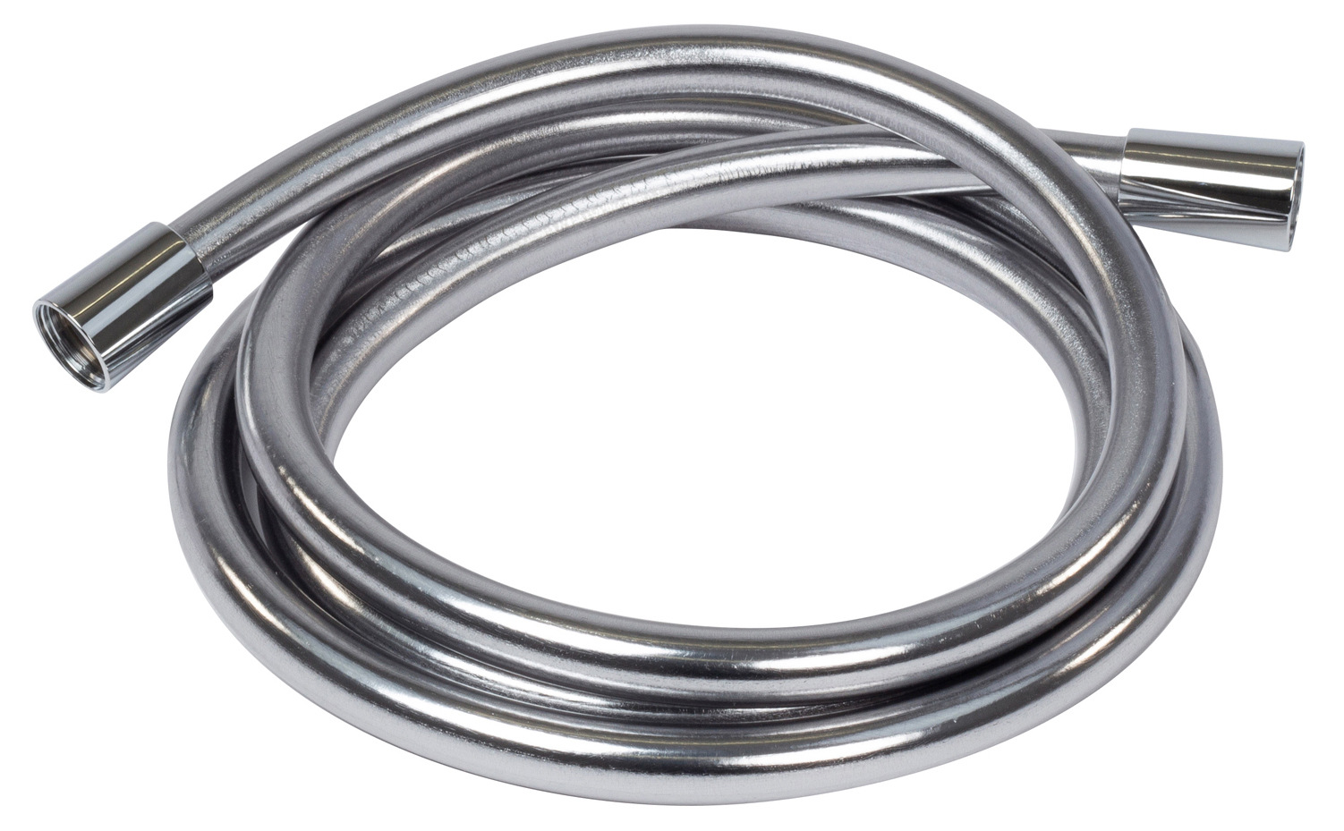 KEUCO Brauseschlauch, Länge 2000 mm, Kunststoff mit Metalleffekt, 54995012000