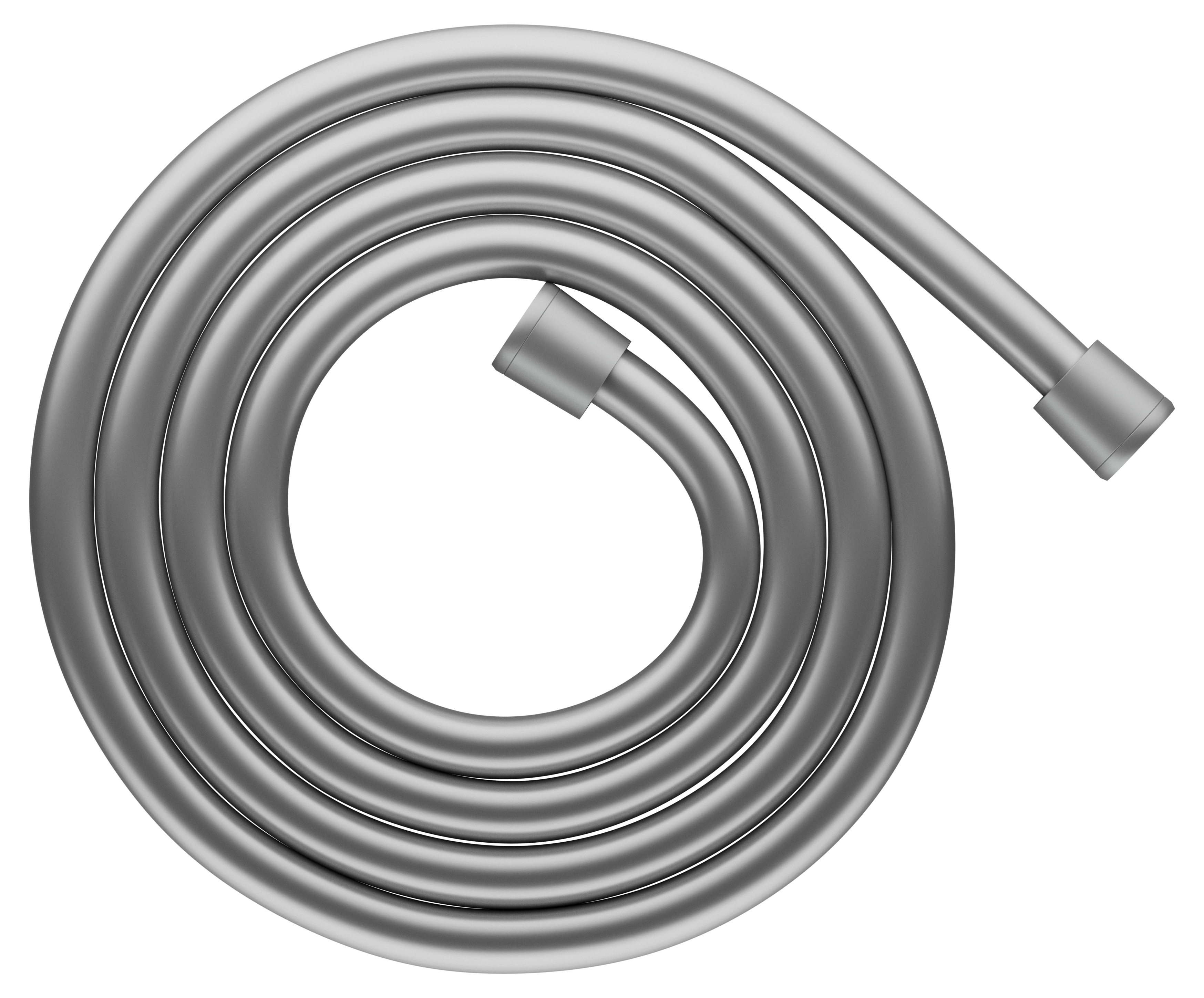 KEUCO Brauseschlauch, Länge 1250 mm, Kunststoff mit Metalleffekt, 54995171200