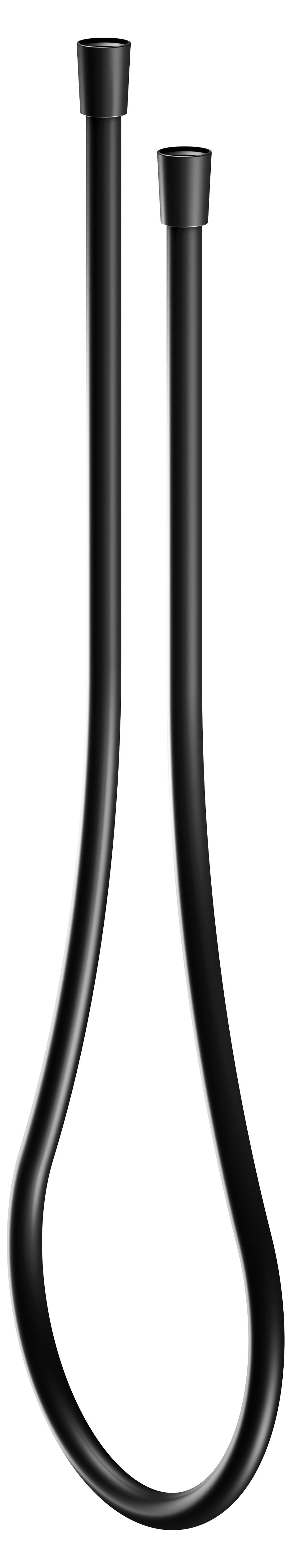KEUCO Brauseschlauch, Länge 1600 mm, Kunststoff mit Metalleffekt, 54995371600
