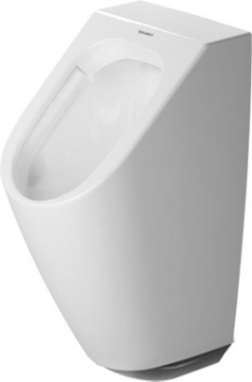 Duravit ME by Starck Urinal Duravit Rimless, Elektronik-Urinal für Netzanschluss, mit Fliege,mit HygieneGlaze, mit Steuerung, 2809312097