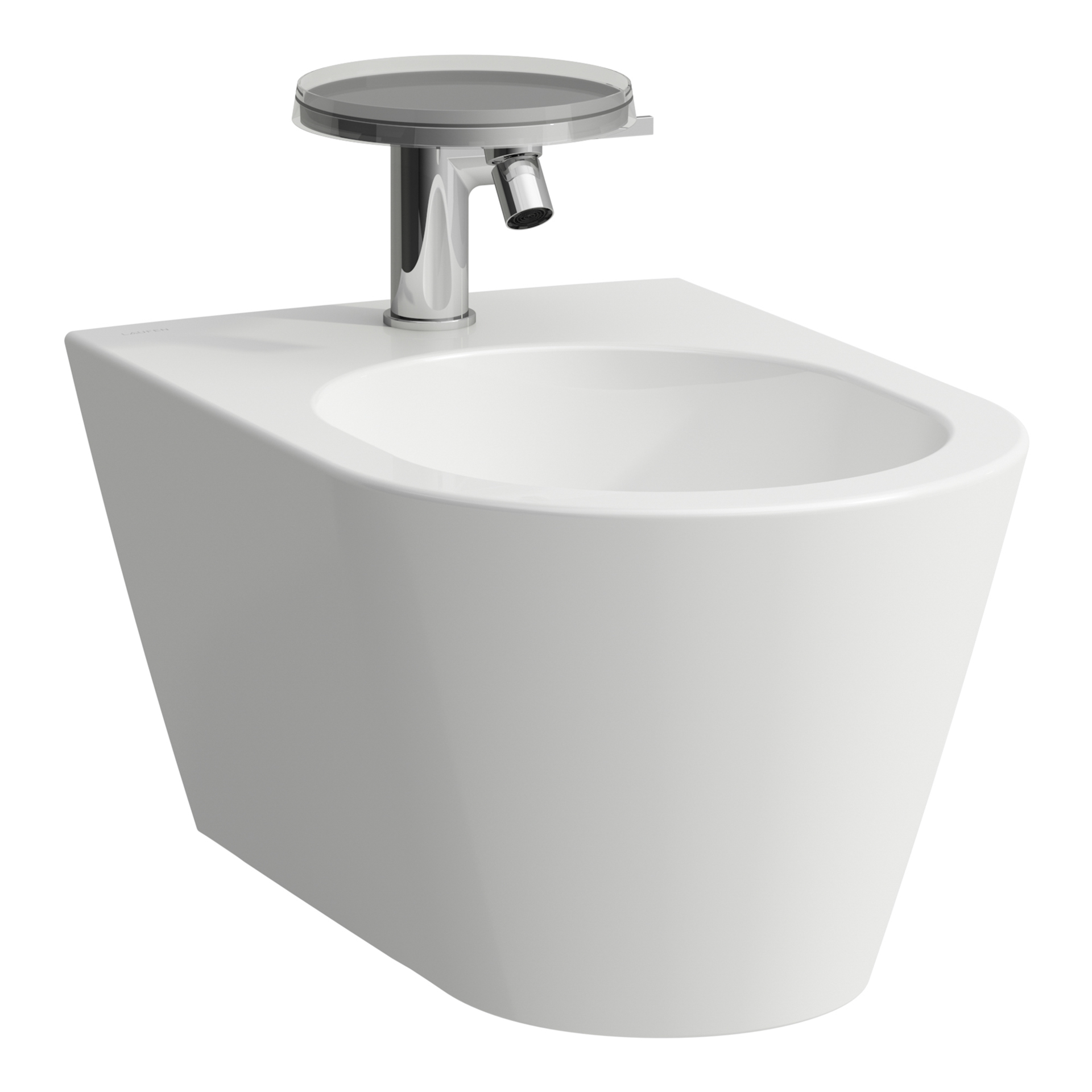 Laufen Kartell Wand-Bidet, 1 Hahnloch, 370X545x430mm, H8303314003021