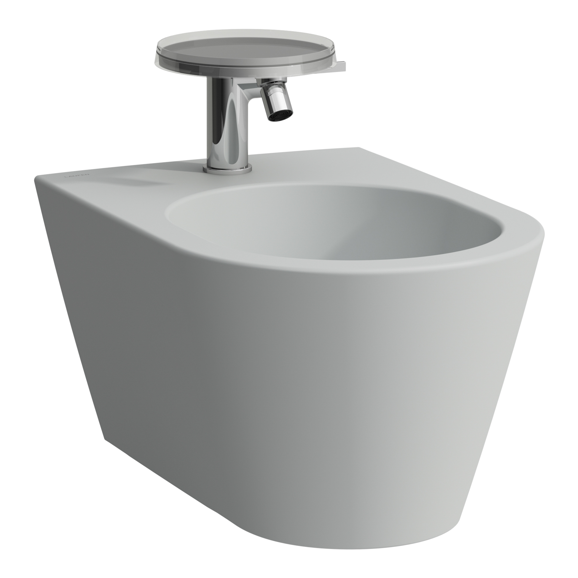 Laufen Kartell Wand-Bidet, 1 Hahnloch, 370X545x430mm, H8303317593021