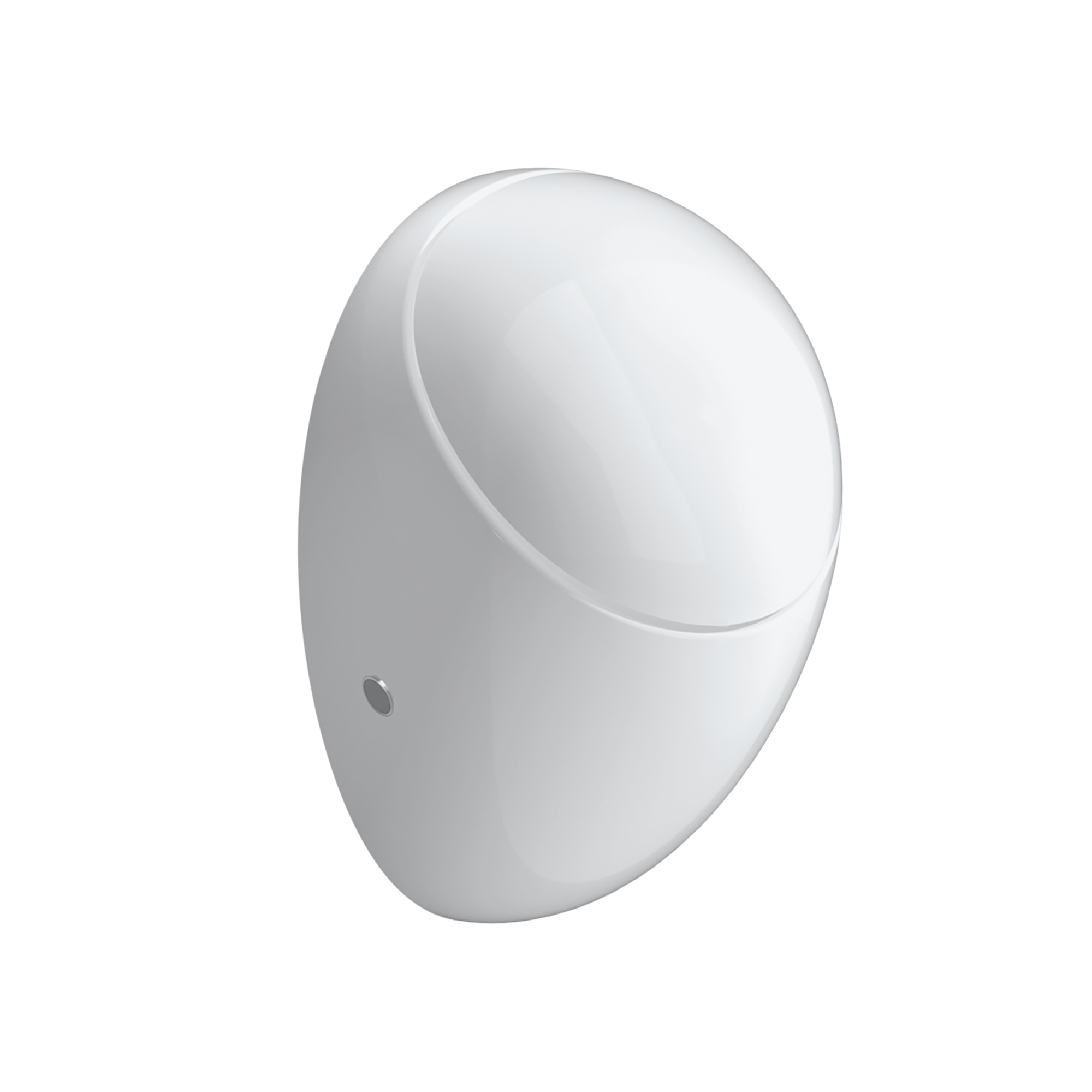 LAUFEN Alessi one Absauge-Urinal, 1 Ltr., mit Löcher für Deckelmontage, ohne Fliege, 325x290mm,, H8409714000001