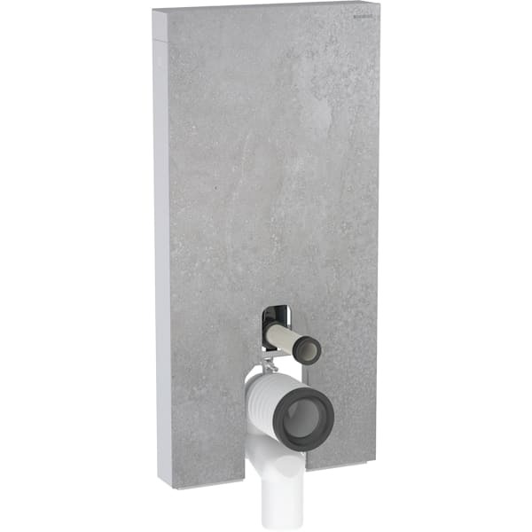 Geberit Monolith Sanitärmodul Für Stand-Wc, 101Cm, Wasseranschluss Seitlich, Mit P-Anschlussstutzen, 131.003.Jv.5