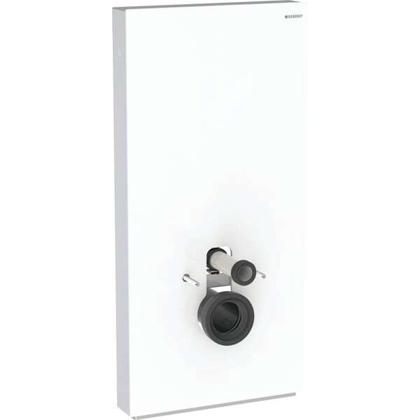Geberit Monolith Sanitärmodul Für Wand-Wc, 101Cm, Wasseranschluss Seitlich, Mit Anschlussstutzen, 131.022.Si.5