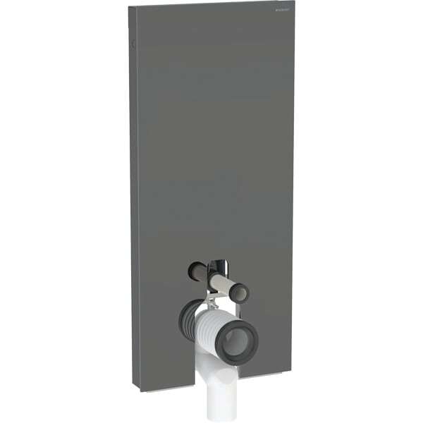 Geberit Monolith Sanitärmodul Für Stand-Wc, 114Cm, Wasseranschluss Hinten Mittig, Mit P-Anschlussbogen, 131.033.Jk.5
