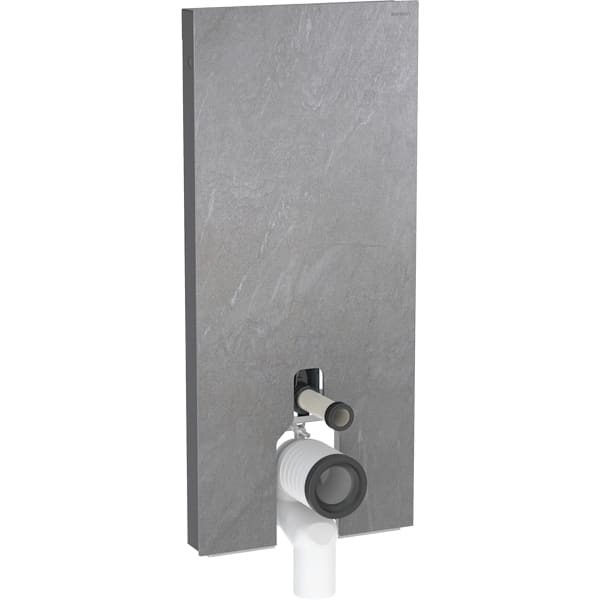 Geberit Monolith Plus Sanitärmodul Für Stand-Wc, 114Cm, Wasseranschluss Hinten Mittig, Mit Anschlussbogen, 131.233.00.7
