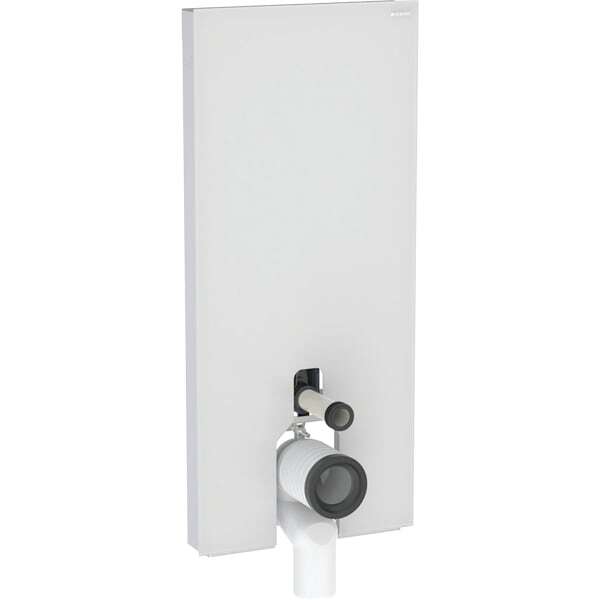 Geberit Monolith Plus Sanitärmodul Für Stand-Wc, 114Cm, Wasseranschluss Hinten Mittig, Mit Anschlussbogen, 131.233.Td.7