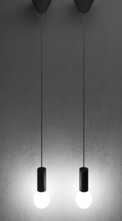 Burgbad Mya Leuchtenset für Deckenanschluss ACEM010, Gehäuse: Eiche Dunkelgrau / Anthrazit, ACEM010A0298