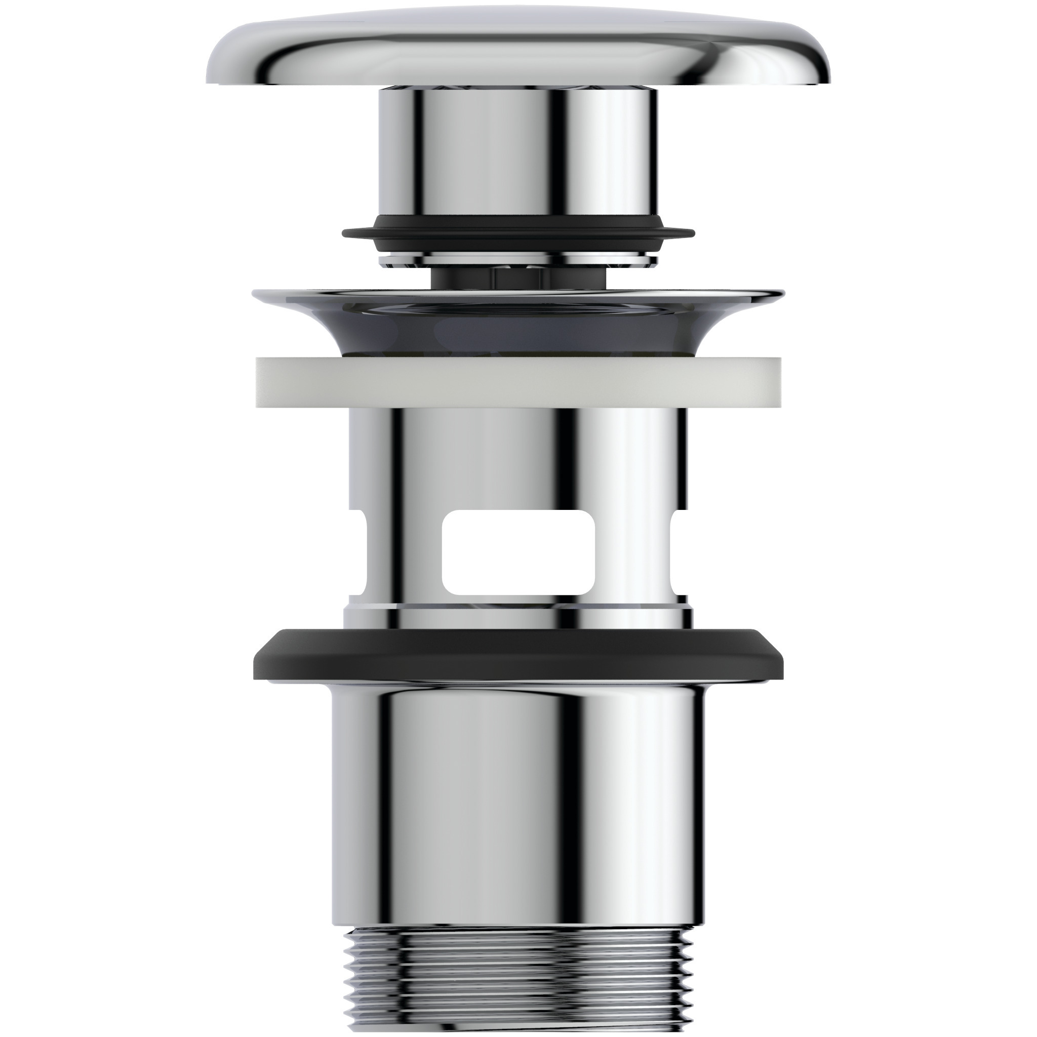 Ideal Standard Strada Ii Push-Open Ventil Small, Für Handwaschbecken, Chrom, T3630aa