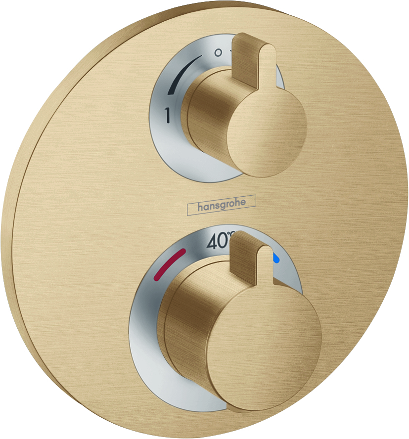 Hansgrohe Shower Tablet Ecostat S Thermostat, Unterputz, 2 Verbraucher, chrom, 15758140