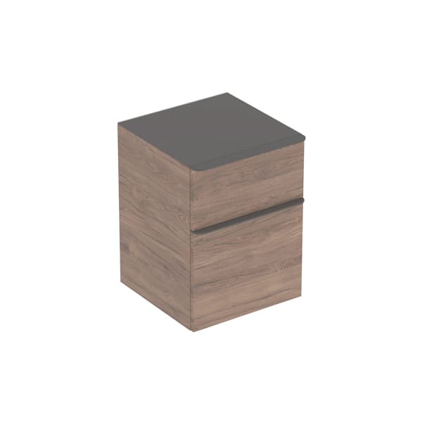 Geberit Smyle Square Seitenschrank, 500357, 45X60x47cm, Mit 2 Schubladen, 500.357.Jr.1