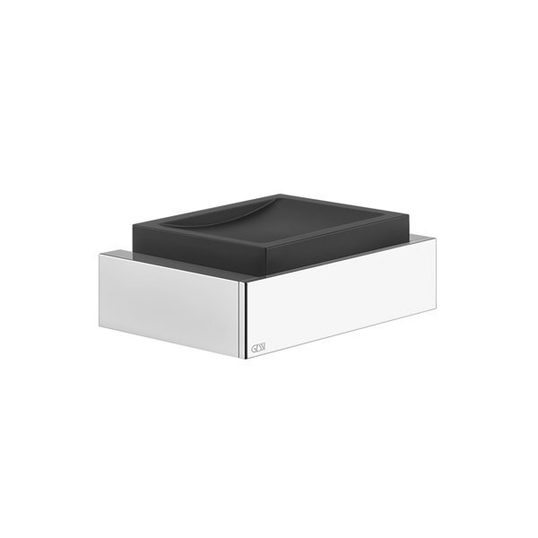 Gessi Schwarz Rettangolo Accessoires Seifenhalter Zur Wandmontage, Schale 20802727