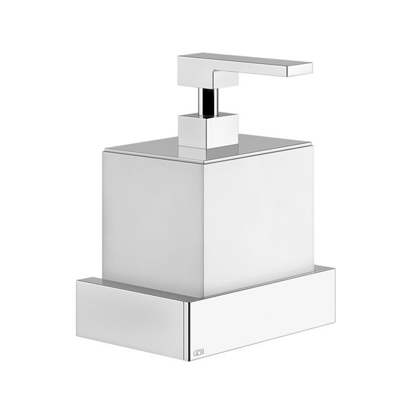 Gessi Weiss Rettangolo Accessoires Seifenspender Zur Wandmontage, Behälter Weiß, 20813735