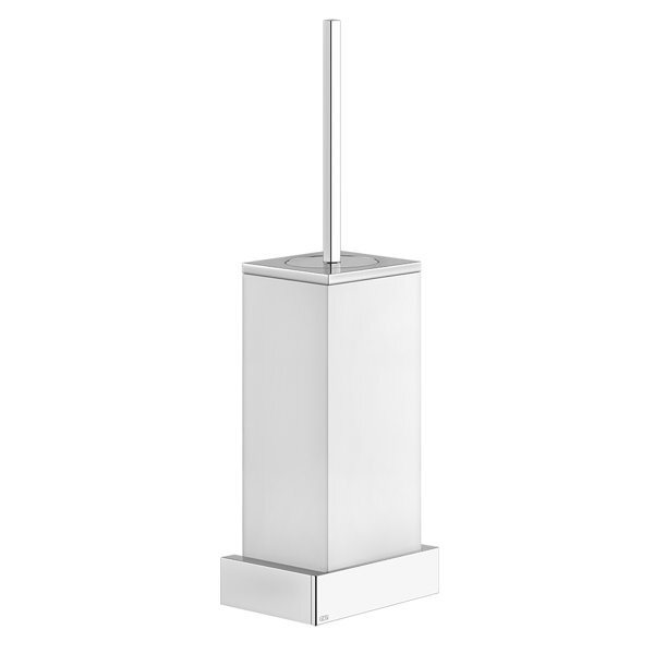 Gessi Weiss Rettangolo Accessoires Wand-Wc-Bürsterngarnitur, Behälter Weiß, 20819727