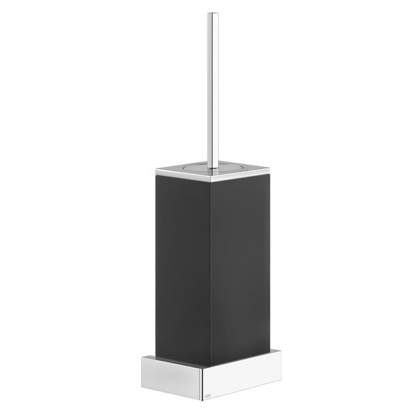 Gessi Schwarz Rettangolo Accessoires Wand-Wc-Bürsterngarnitur, Behälter 20820079