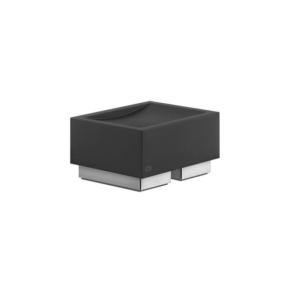 Gessi Schwarz Rettangolo Accessoires Seifenhalter Standversion, Schale 20826710