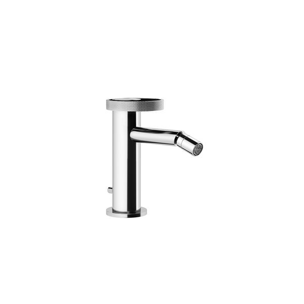 Gessi Anello, Bidet-Einhebelmischer, Mit Ablaufgarnitur, Ausladung 113Mm, 63307149