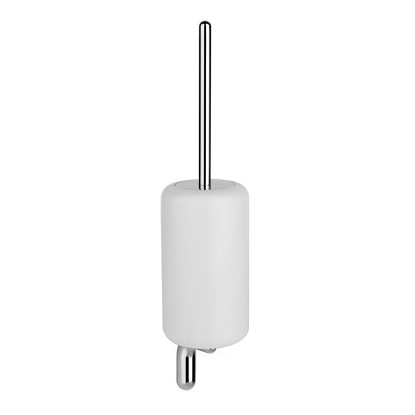 Gessi Weiss Goccia Toilettenbürstengarnitur Zur Wandmontage, Behälter Aus Gres, Weiß, 38019125
