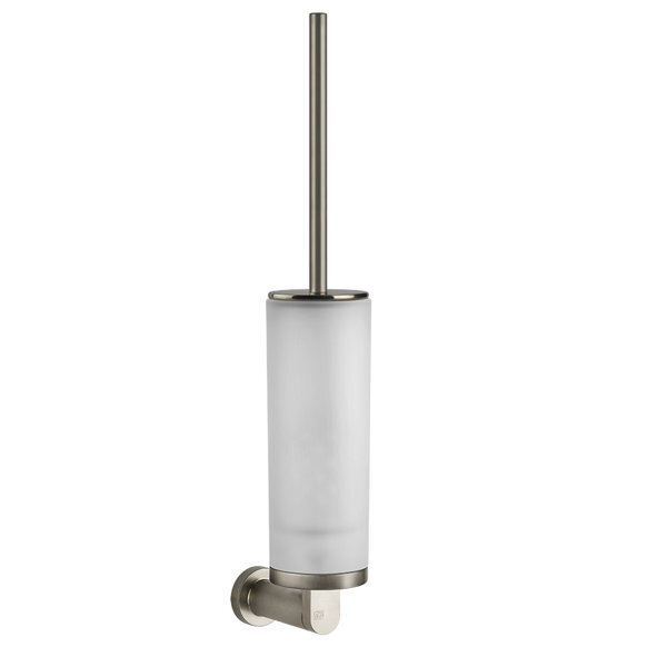 Gessi Emporio Toilettenbürstengarnitur Zur Wandmontage, Behälter Aus Satiniertem Glas, 38821149