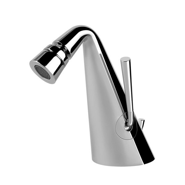 Gessi Cono Bidet-Einhebelmischer, Mit Ablaufgarnitur 1 1/4, Ausladung 113 Mm, 45007727