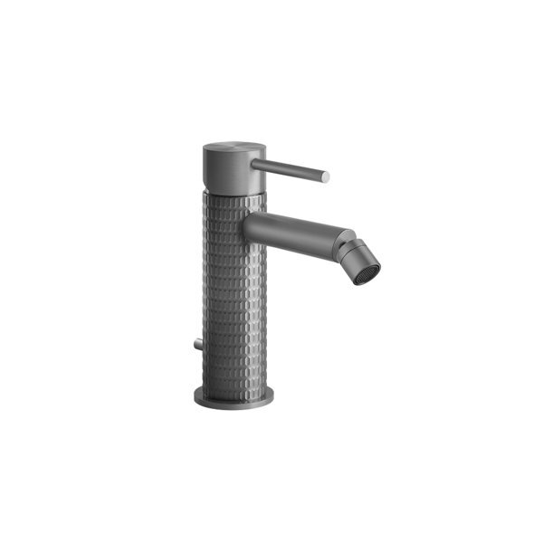 Gessi Gessi316 Meccanica Bidet-Einhebelmischer, Perlator Mit Kugelgelenk, Mit Ablaufgarnitur 1 1/4, Ausladung 119 Mm, 54207727