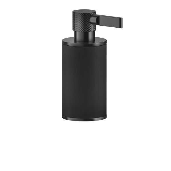 Gessi Schwarz Inciso Standseifenspender, Behälter Matt, 58538735