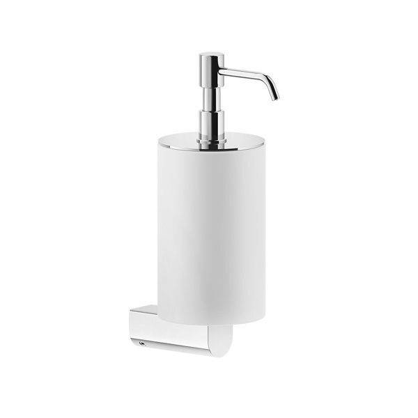 Gessi Weiss Rilievo, Seifenspender Zur Wandmontage, Becher Weiß Matt, 59513735