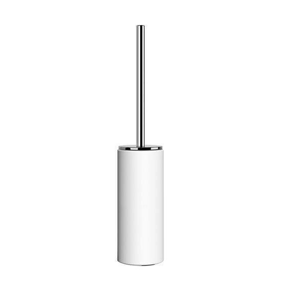 Gessi Weiss Anello Toilettenbürstengarnitur, Standmodell, Behälter Weiß Matt, 63743706