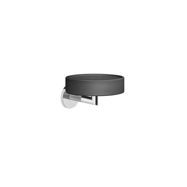 Gessi Schwarz Ingranaggio, Seifenablage Matt, Zur Wandmontage, 63802710