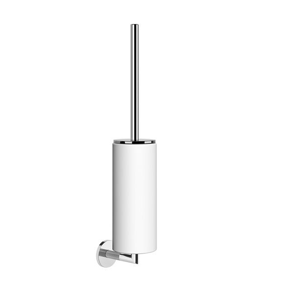 Gessi Weiss Ingranaggio, Toilettenbürstengarnitur Zur Wandmontage, Behälter Weiß Matt, 63819030
