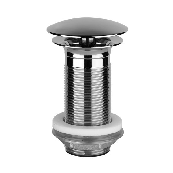 Gessi Ablaufventil 1 1/4 Mit Offenem Ablauf Für Becken Ohne Überlauf, Schaftlänge 100Mm, 1391, 01391710