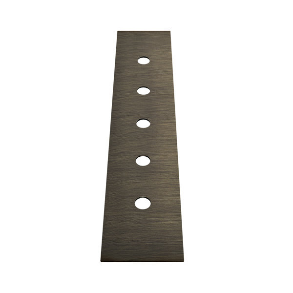 Gessi 5-Loch Dekor-Platte Für Secur Box 01669, Fliesenbankmontage, 01758713