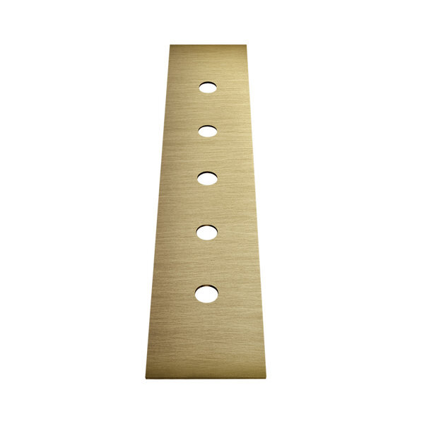 Gessi 5-Loch Dekor-Platte Für Secur Box 01669, Fliesenbankmontage, 01758727