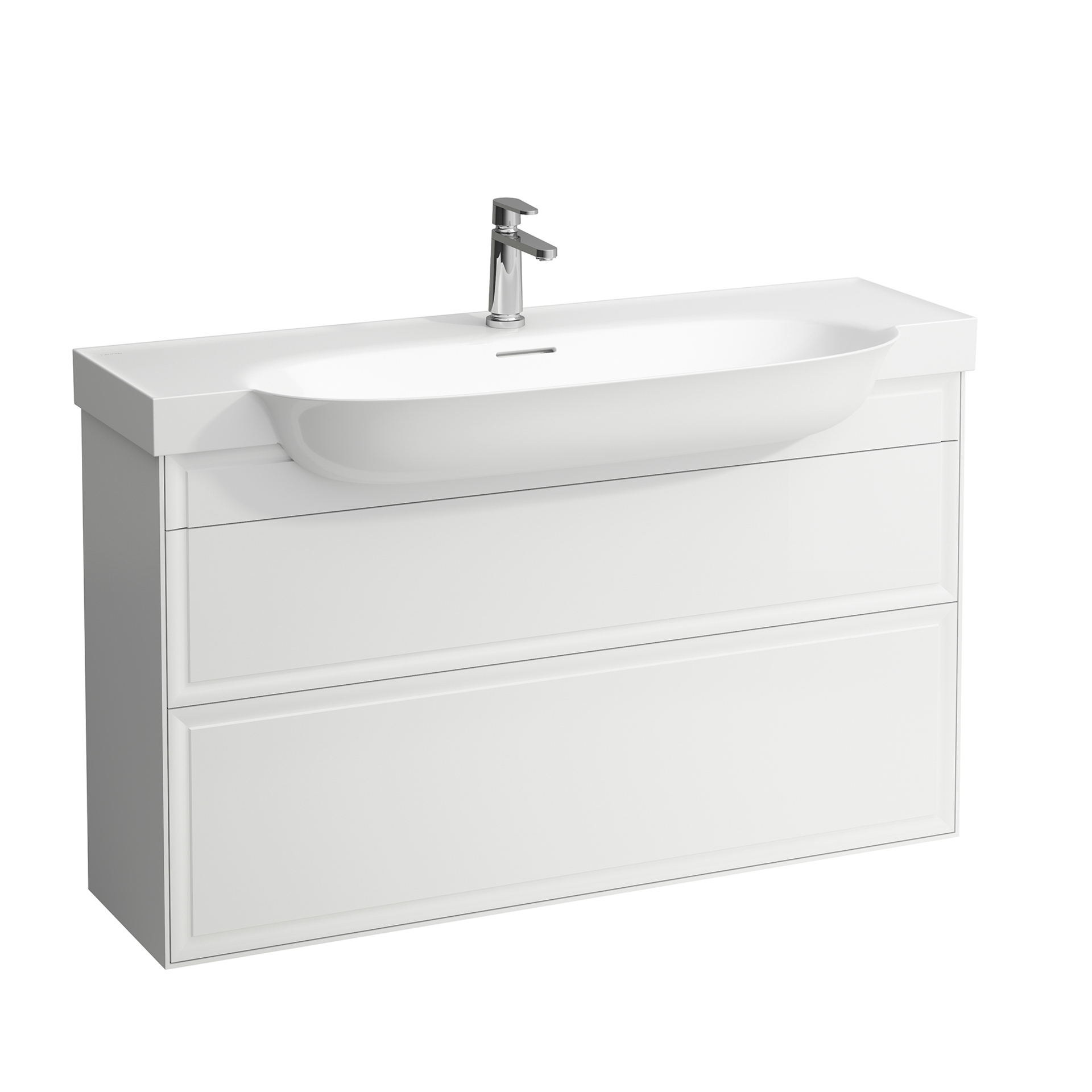 Laufen The New Classic Waschtischunterschrank, 2 Schubladen, 1175X315x675mm, H4060520851701
