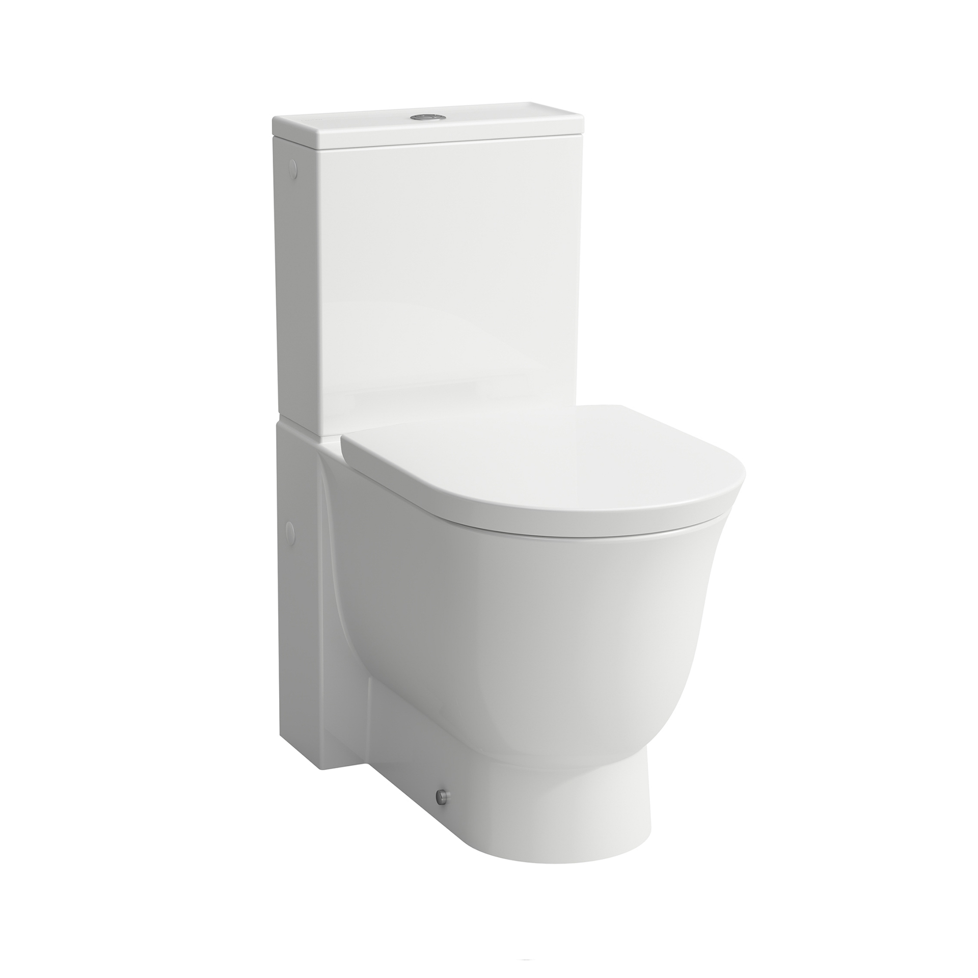 LAUFEN The New Classic Stand-WC Kombination, Tiefspüler, spülrandlos, H8248584000001