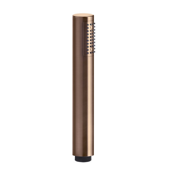 Gessi Rilievo Antikalk-Stab-Handbrause, Kunststoff-Version, D32 mm, 1-Strahlart, PVD-Farben in Metall-Ausführung, 14372708