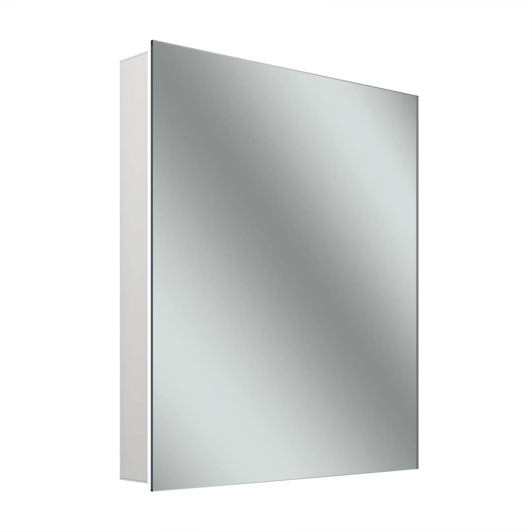 Schneider STYLE TW LED-Lichtspiegelschrank, 1 Doppelspiegeltür, Steckdose links, 51,5x71,5x12cm, 194.051.01.02