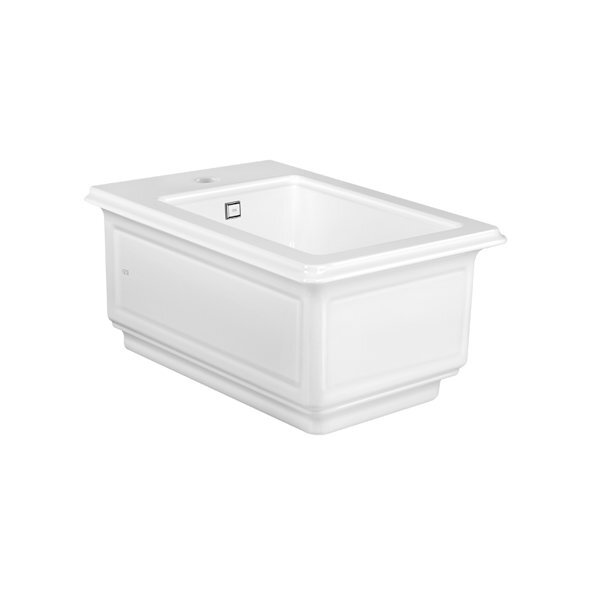 Gessi Weiss Eleganza Bidet, Wandgebunden, Weiß, 46755518