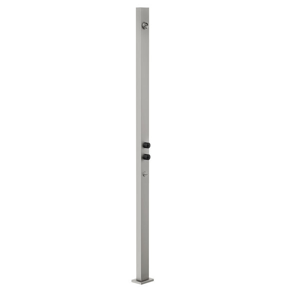 Gessi Outdoor Fertigmontageset G02, Für Außendusche, 2-Weg, 63207239