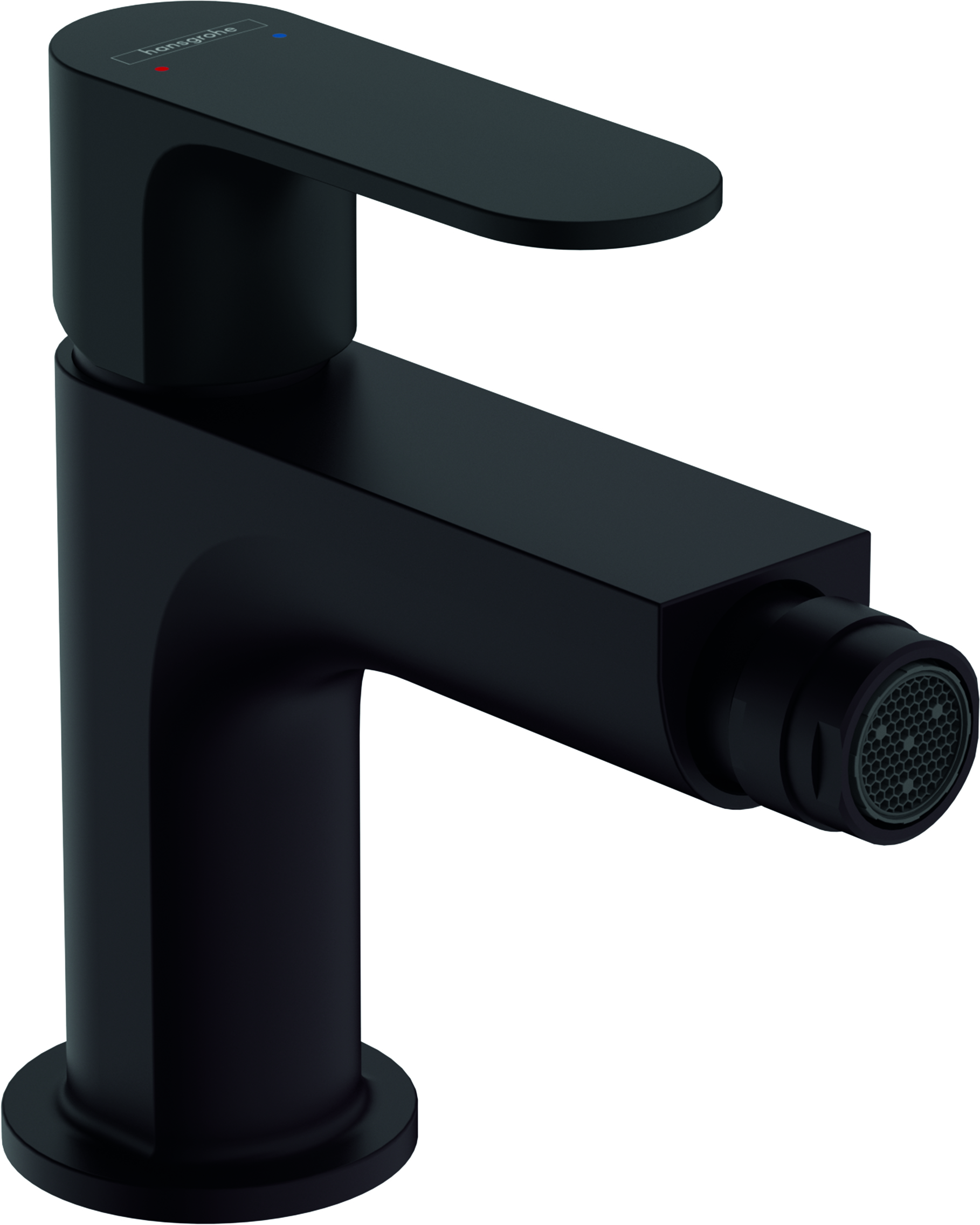 Hansgrohe Rebris S Einhebel-Bidetmischer, mit Metall Ablaufgarnitur, Ausladung 120 mm, 72212670