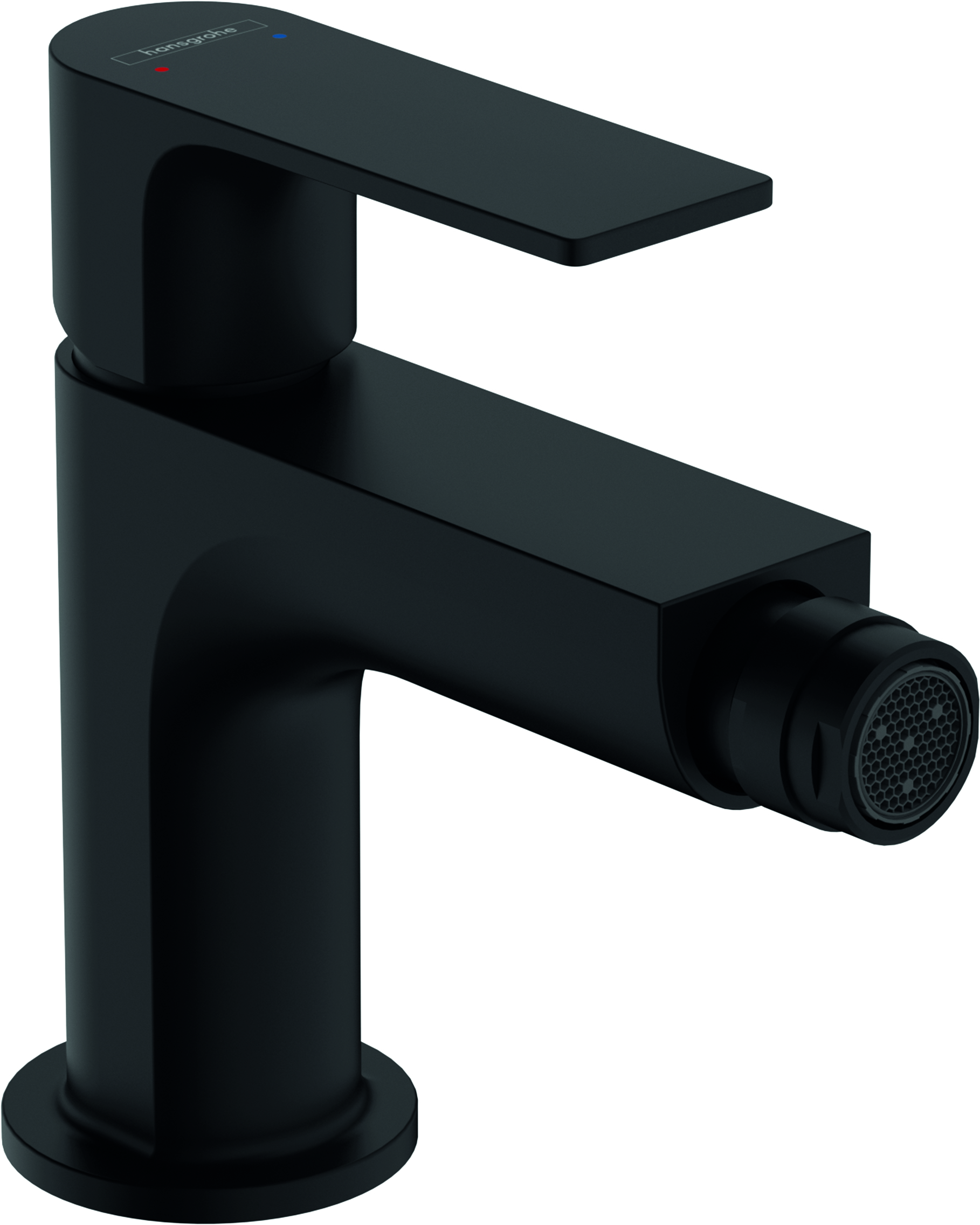 Hansgrohe Rebris E Einhebel-Bidetmischer, mit Metall Ablaufgarnitur, Ausladung 120 mm, 72213670