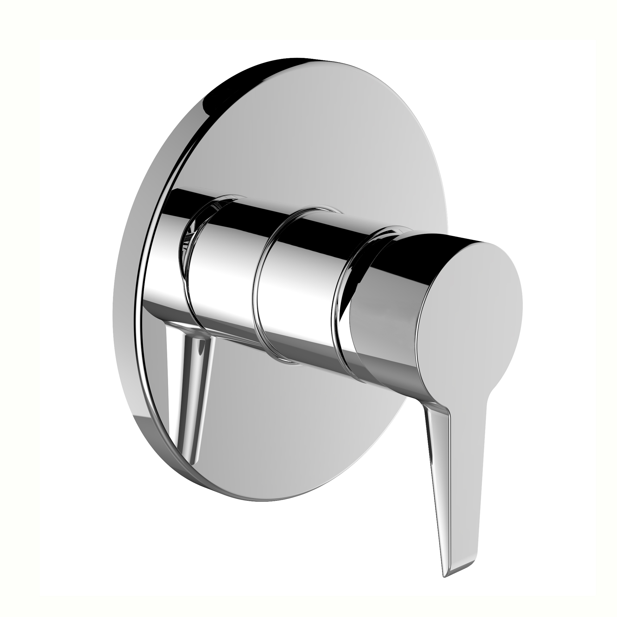 LAUFEN PURE Einhand-Fertigmontageset für Unterputz-Einhebel-Brausemischer, mit Umsteller, 1 Verbraucher, HF901778100000