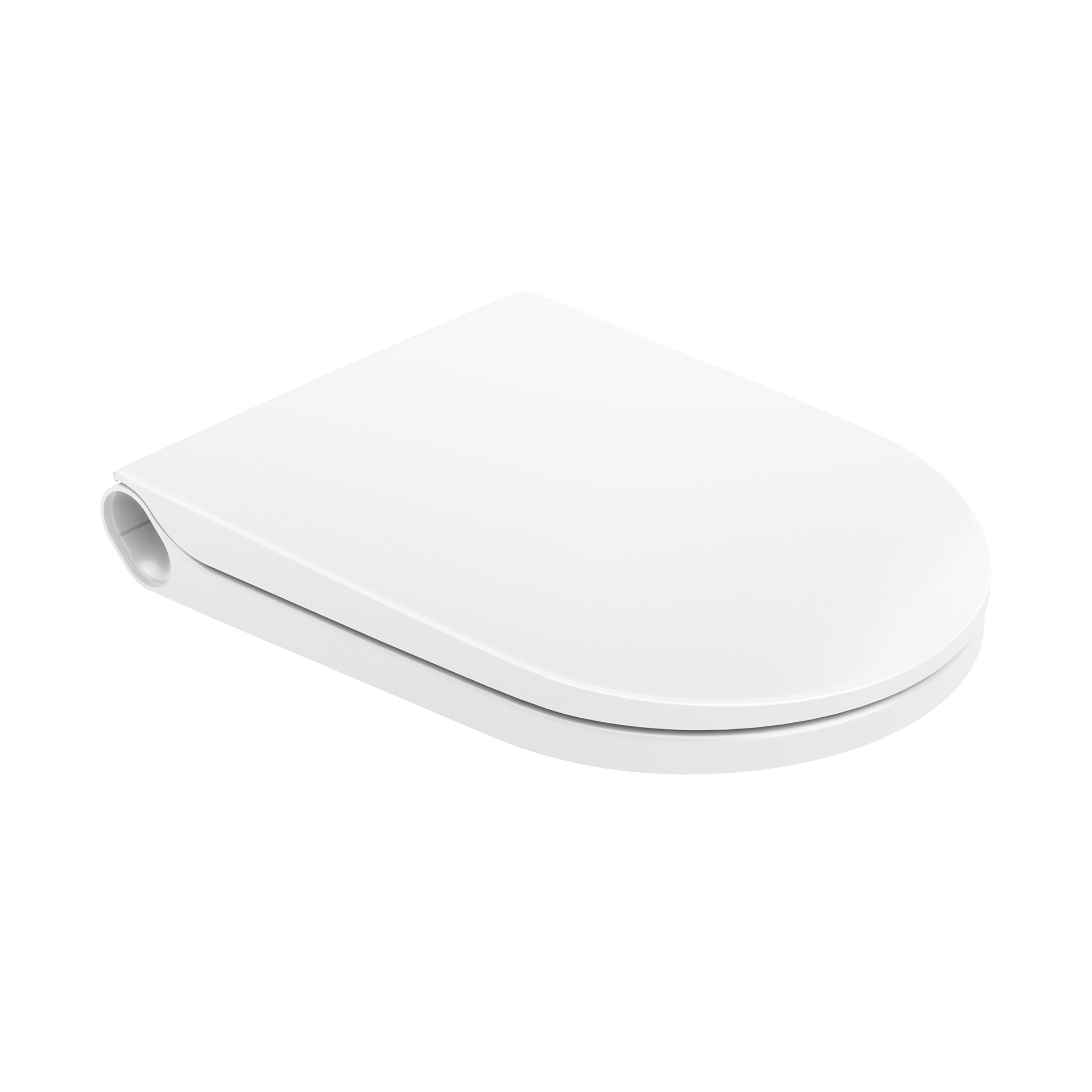 LAUFEN Cleanet Riva WC-Sitz, mit Deckel, mit Absenkautomatik, ohne Controller, ohne seitlicher Abdeckung, 490x380mm, H8916910000001