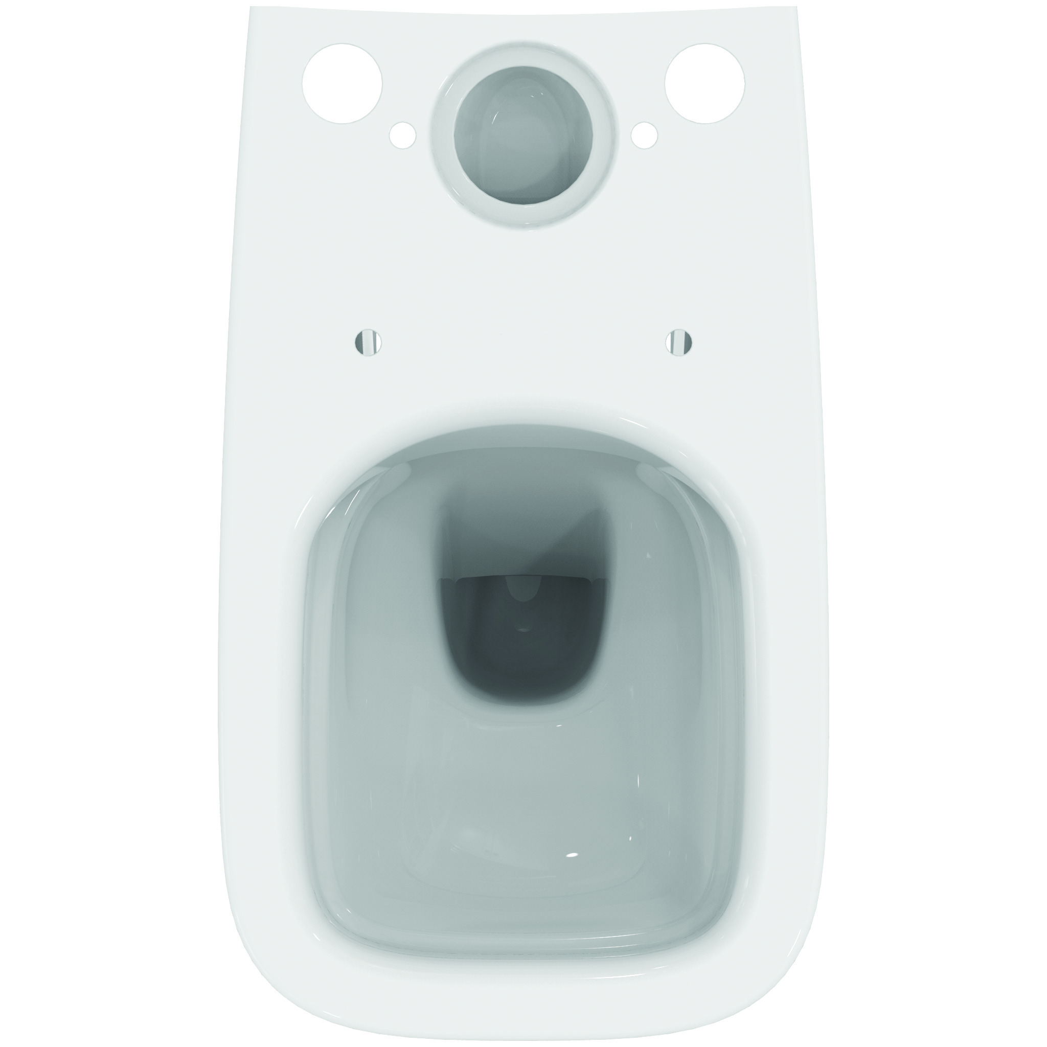 Ideal Standard I.life S Standtiefspül-Wc Kombination Rimls+, Ohne Spülrand, Weiß, T459601