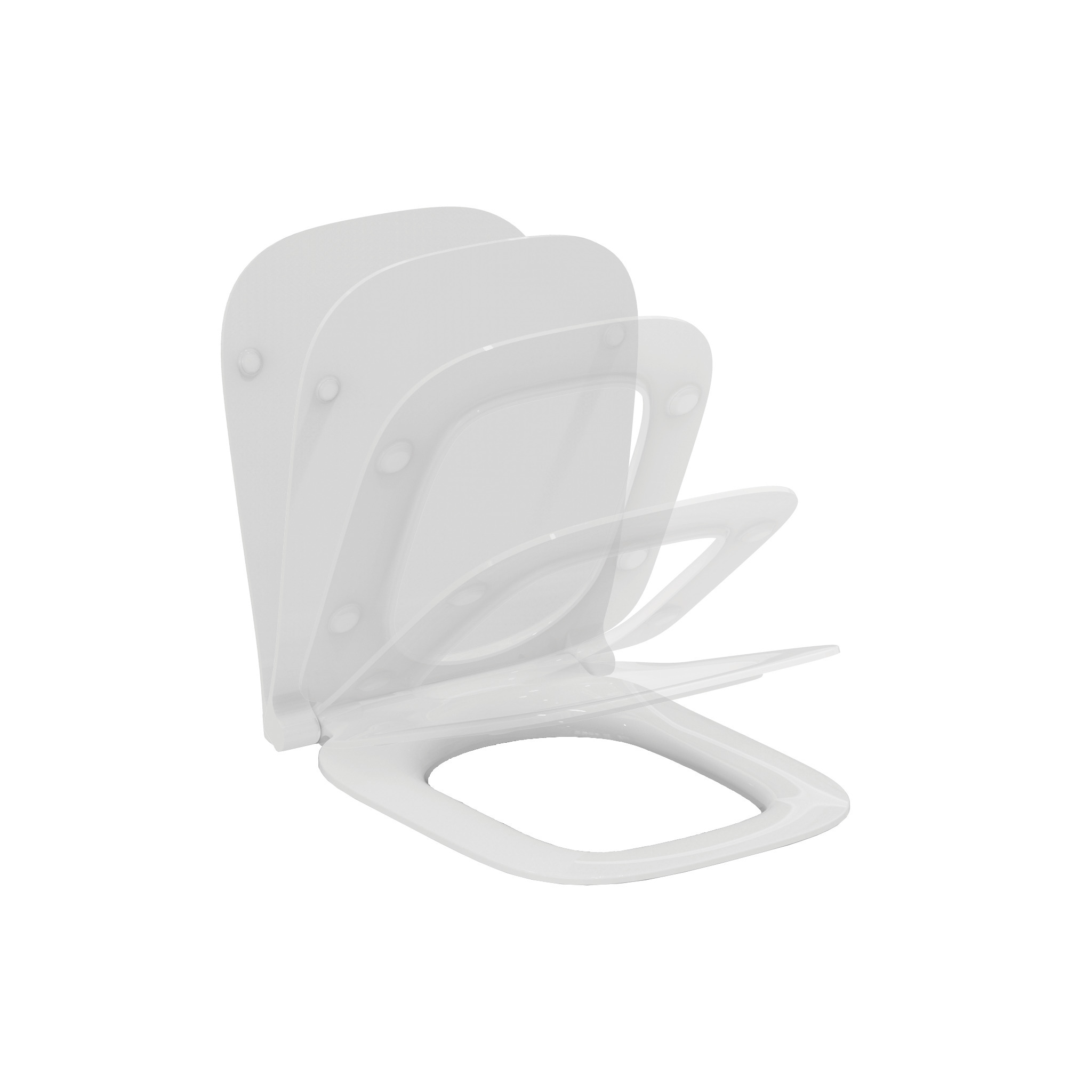 Ideal Standard Weiss I.life B Wc-Sitz, Sandwich, Weiß, T500201