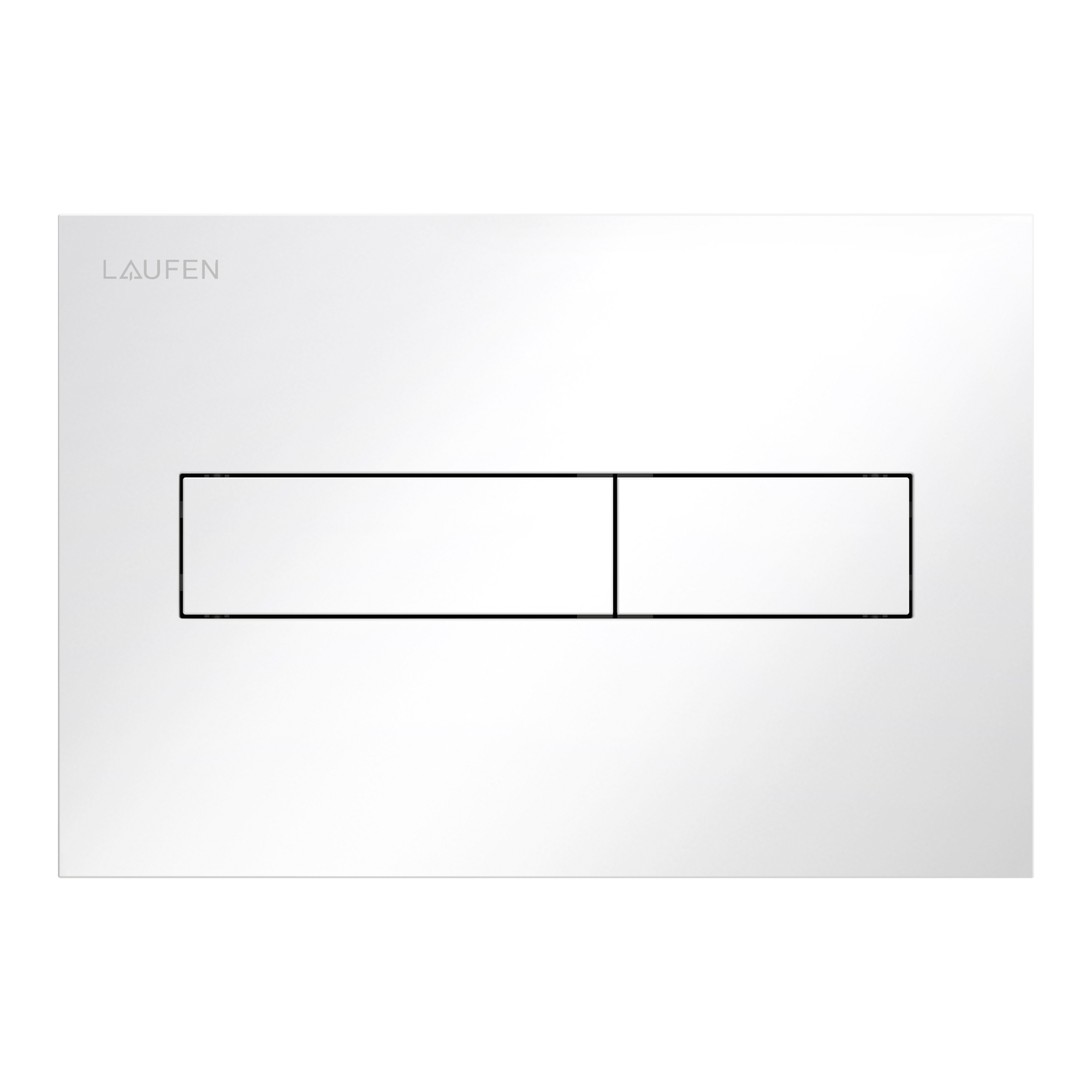 Laufen Ineo Betätigungsplatte Horizon, Für Wc-Element, Zweimengenbetätigung, H9001110000001