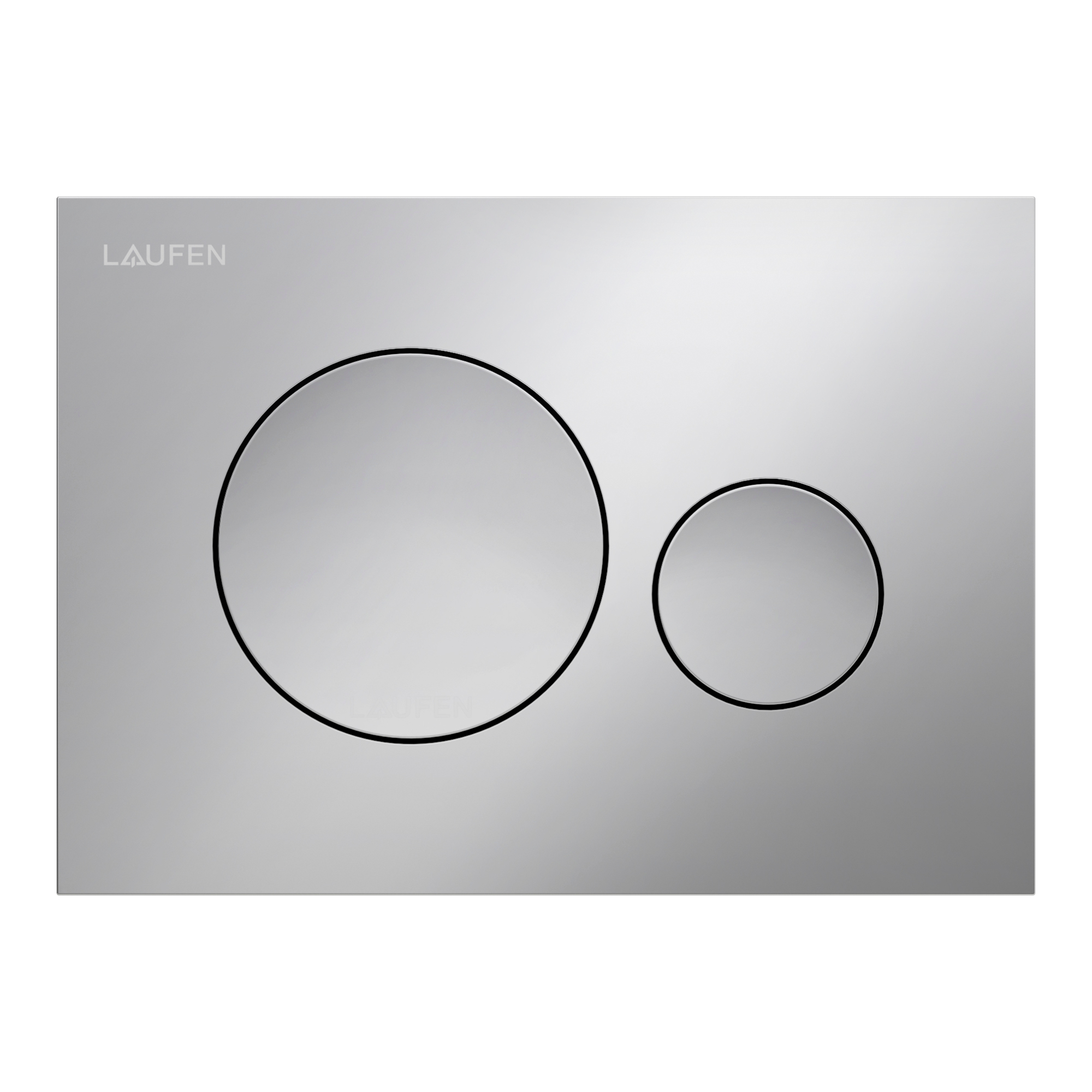 Laufen Ineo Betätigungsplatte Moon, Für Wc-Element, Zweimengenbetätigung, H9001140070001